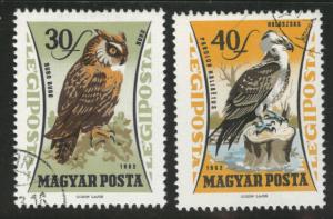 Hungary Scott C228-229 Used bird airmails 