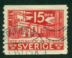 Sweden 1935 #244 U SCV (2018) = $0.40