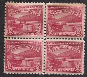 681 Mint,OG,NH... Block of 4