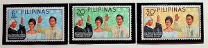 PHILIPPINES Sc 950-2 NH ISSUE OF 1966 - PRESIDENT