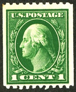U.S. #441 MINT OG LH THIN