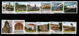 GREECE SG1911/22A 1992 PREFECTURE CAPITALS (3rd SERIES) MNH