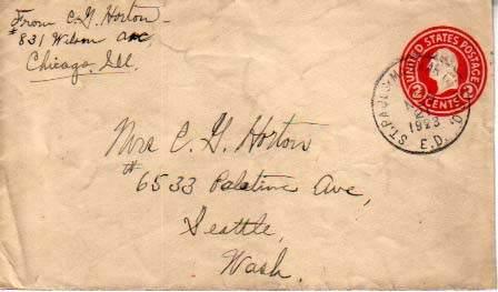 United States, U.S. R.P.O.'s, Minnesota, North Dakota, Postal Stationery