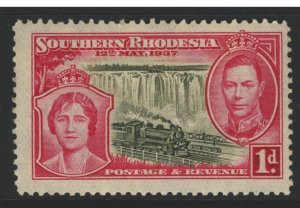 Southern Rhodesia Sc#38 MH