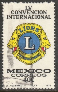 MEXICO 1040 55th Lions International Convention. Used.(110)