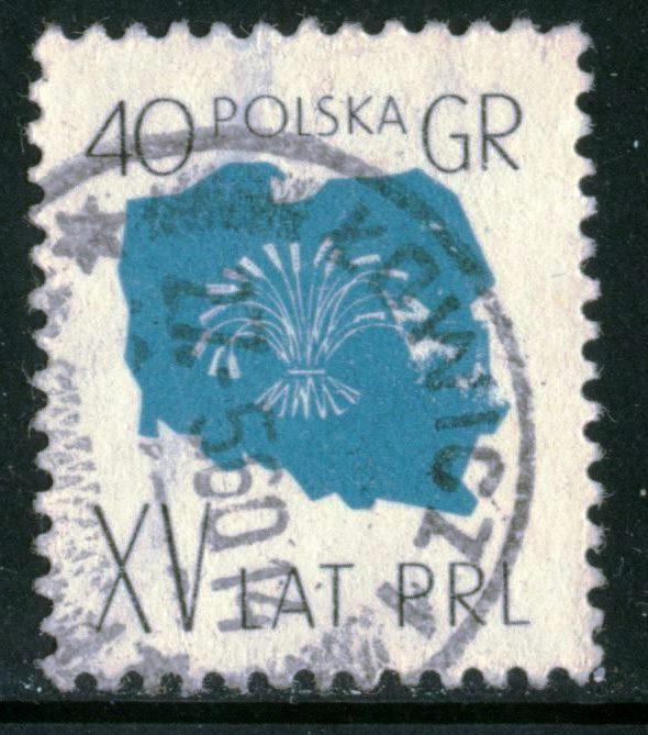 POLAND - SC #856 - Used - 1959 - Item Poland085