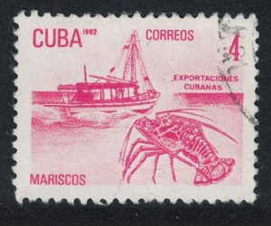 Caribic Lobster 1982 CTO SG#2791