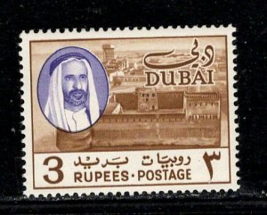 DUBAI SC# 64 FVF/MNH