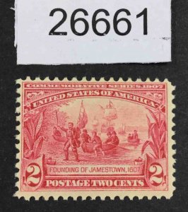 US STAMPS #329 MINT OG H BOOKLET LOT #26661