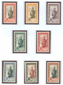 Monaco #247-252/C34-5 Unused Single (Complete Set)