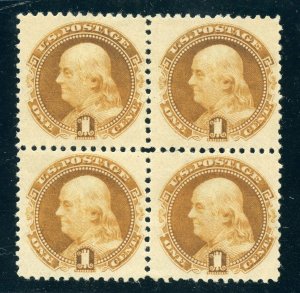 #133 Block Of 4 Mint-VF-OG-LH