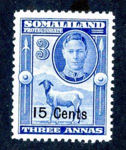 7055 BCX Somaliland 1951 scott #118 mnh** (offers welcome)