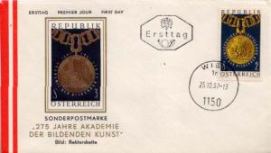 Austria, First Day Cover, Art