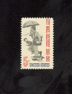 1238 City Mail Delivery US Postage Single Mint/nh (Free Shipping)