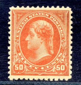 US SCOTT #260 MINT-F-VF-OG-NH W/ APS CERT SCV $1,425 (4/23/24 GP)