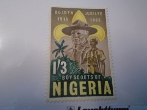 Nigeria  #  169-72  MNH     Scouting