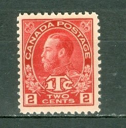 CANADA 1916 WAR TAX #MR3b(DIE 1)  MNH...$90.00