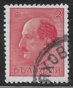 Bulgaria #369 2l Tsar Boris III