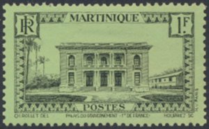 Martinique    SC# 157  MVLH   see details & scans