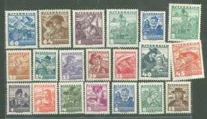 Austria #354-373 Mint (NH) Single (Complete Set)