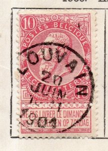 Belgium 1900 Early Issue Fine Used 10c. NW-255995