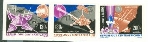 Central African Republic #C36-C38 Mint (NH) Single (Complete Set)