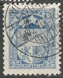 Latvia || Scott # 122 - Used