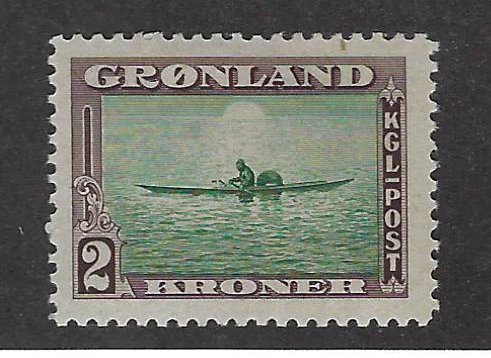 Greenland SC#17 Mint F-VF SCV$21.00....Beautiful!