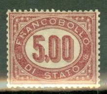 GP: Italy O7 mint CV $55