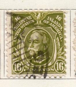 Philippine Islands 1909 Early Issue Fine Used 16c. 123766