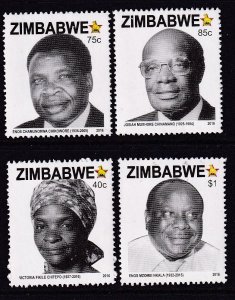 Zimbabwe 1223-1226 MNH VF