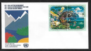 UN Vienna 113a ECE FDC Geneva Cachet