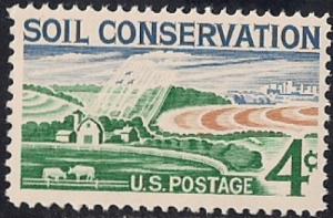 1133 4 cent Soil Conservation mint OG NH VF