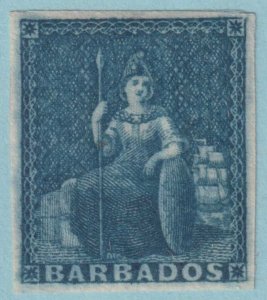 BARBADOS 3  MINT HINGED OG * NO FAULTS VERY FINE! - RLE