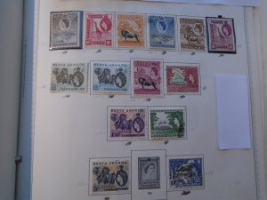 Kenia,Uganda and Tanganyika  #  103-116  MLH/used