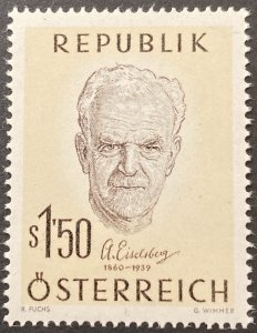 Austria 1960 #653, Anton Eiselberg, MNH.