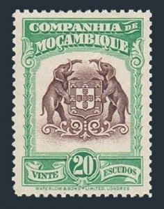 Mozambique Company 193, MNH. Michel 219. Company Arms, elephants, 1937.