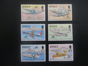 Jersey #790-95 Mint Never Hinged -WDWPhilatelic(10/25)
