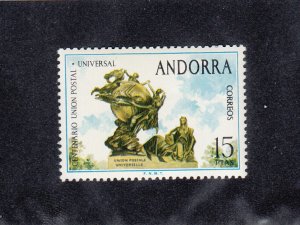 Spanish Andorra Scott #83 MNH