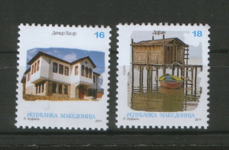 MACEDONIA-MNH**-SET-ARCHITECTURE-2011.