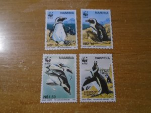 Namibia  #  821-24   MNH   Birds