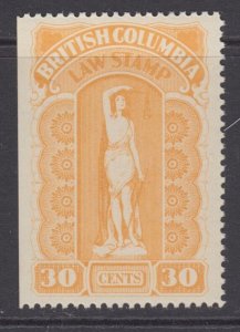 British Columbia (Canada Province Revenue), van Dam BCL29, MNH