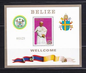 Belize 667 Sheet Set MNH Pope John Paul II