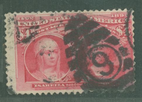 United States #244  Single