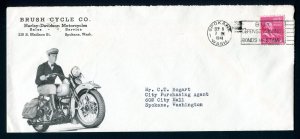 1941 Brush Cycle Harley Davidson Motorcycles - Spokane, Washington Local Use