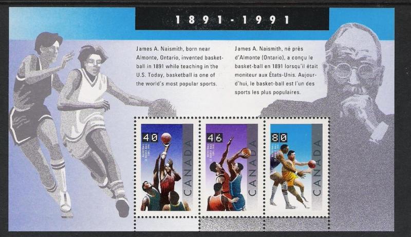 Basketball #1344 Souvenir Sheet MNH