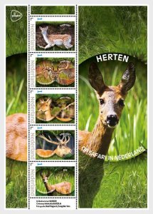 The Netherlands / Nederland - Postfris/MNH - Sheet Deer 2024