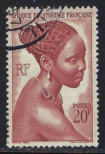 French Equatorial Africa 183 VFU S867