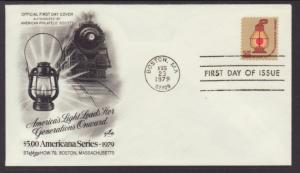 US 1612 Lantern Artcraft U/A FDC