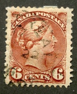 Canada, Scott #43, Used